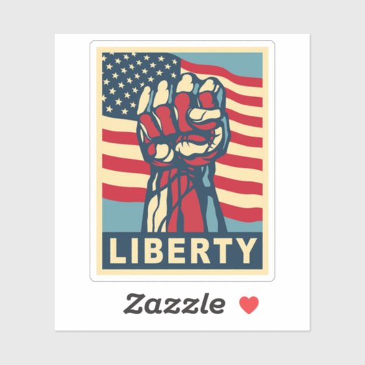 Liberty Sticker (Vel)