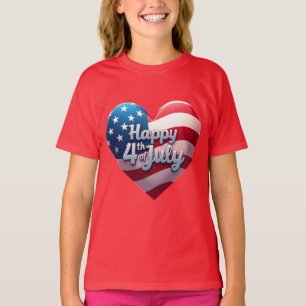 Liberty Style: USA Slogan Design T-shirt