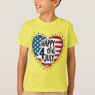 Liberty Style: USA Slogan Design T-shirt