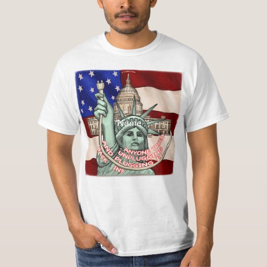 Liberty Unplug VS T-shirt (Voorkant)