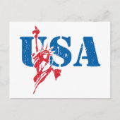 Liberty USA Briefkaart (Voorkant)