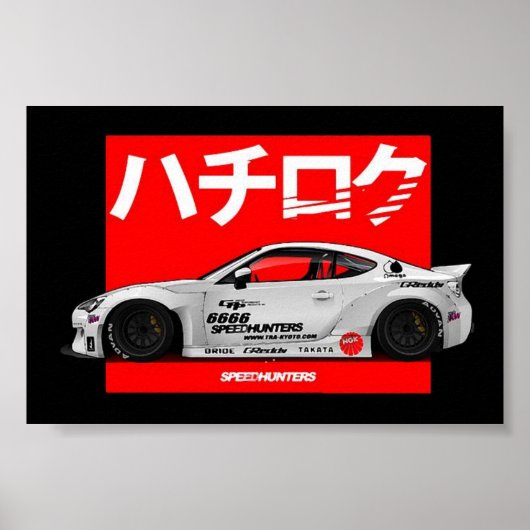 Liberty walk JDM Poster (Voorkant)