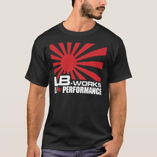 Liberty Walk Rising Sun Logo Classic T-Shirt (Devant)