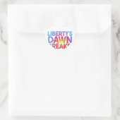 Liberty's Dawn Breaks Hart Sticker (Tas)