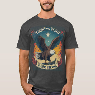 Liberty's Flame brandt eeuwig T-shirt