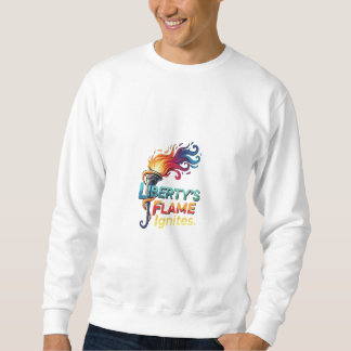 Liberty's Flame ontsteekt geborduurde hoodie ( Trui