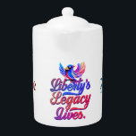 Liberty's Legacy Lives - Elegant Bird Design -<br><div class="desc">Célébrez l'esprit de liberté qui persiste avec ce design exquis "Liberty's Legacy Lives". Une phrase élégante et intemporelle saisit astucieusement l'essence de la liberté, accompagnée d'un oiseau volant magnifiquement conçu symbolisant l'espoir, la résilience et la liberté. Ce design est imprimé avec une attention particulière aux détails, parfait pour ceux qui...</div>