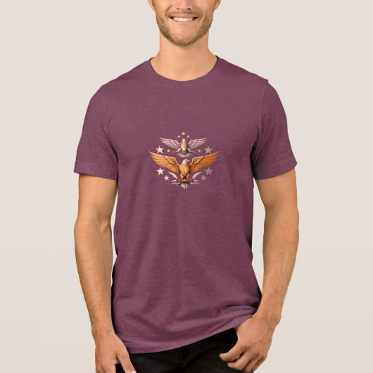 Liberty's Tri-Blend Shirt (Voorkant)