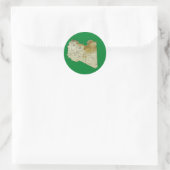 Libië Kaart Sticker (Tas)