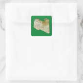 Libië Kaart Sticker (Tas)