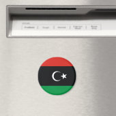 Libië land lange vlag natie symbool republiek magneet (Insitu (Vaatwasser))