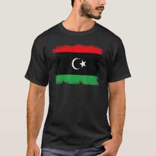 Libische vlag Libische onafhankelijkheidsdag T-shirt