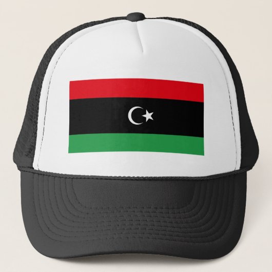 Libische vlag trucker pet (Voorkant)