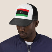 Libische vlag trucker pet (In situ)