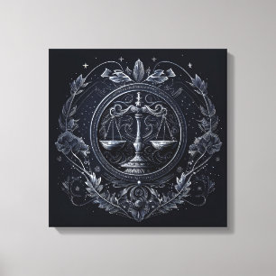 Libra—23 septembre-22 octobre toile Imprimer