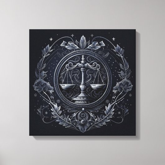 Libra—23 septembre-22 octobre toile Imprimer (Recto)