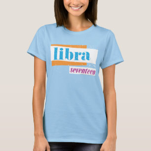 Libra Aqua T-shirt