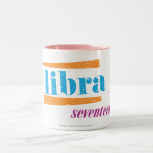 Libra Aqua Tweekleurige Koffiemok