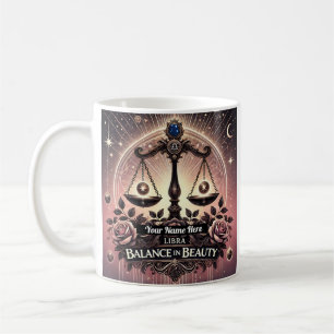Libra "Balance in Beauty" Zodiac Mug