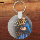 Libra Belly Dancer Sleutelhanger (Voorkant)