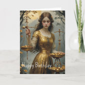 Libra Birthday Kaart (Voorkant)