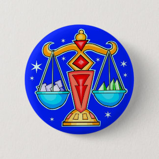 LIBRA-BUTTON RONDE BUTTON 5,7 CM
