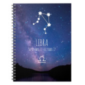 Libra | Carnet de constellation Zodiaque personnal (Devant)