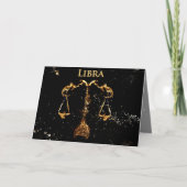 Libra - Carte de voeux (Devant)
