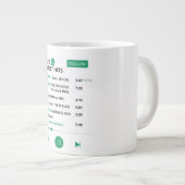 Libra Chanson Playlist Spécialité Mug (Devant droit)