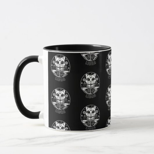 Libra Chat Mug (Style 1) (Gauche)