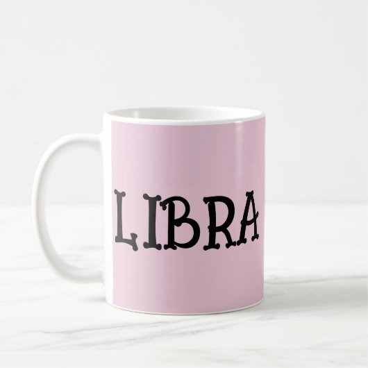 LIBRA COFFEE MUG  (Gauche)