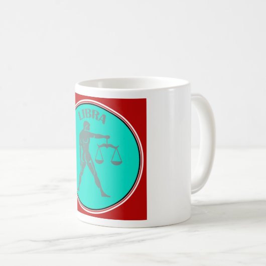 Libra Coffee Mug (Devant droit)