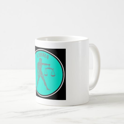 Libra Coffee Mug (Devant droit)