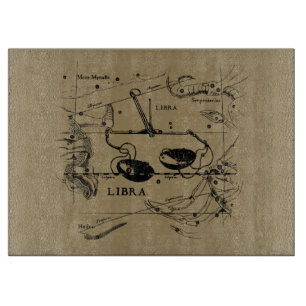 Libra Constellation Hevelius 1690 Decor Snijplank