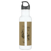 Libra Constellation Hevelius 1690 Sept23 - okt22 Waterfles (Achterkant)