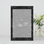 Libra Constellation Hevelius circa 1690 Briefpapier (Staand voorkant)