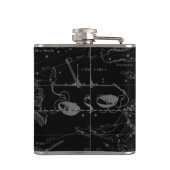 Libra Constellation Hevelius circa 1690 Heupfles (Achterkant)