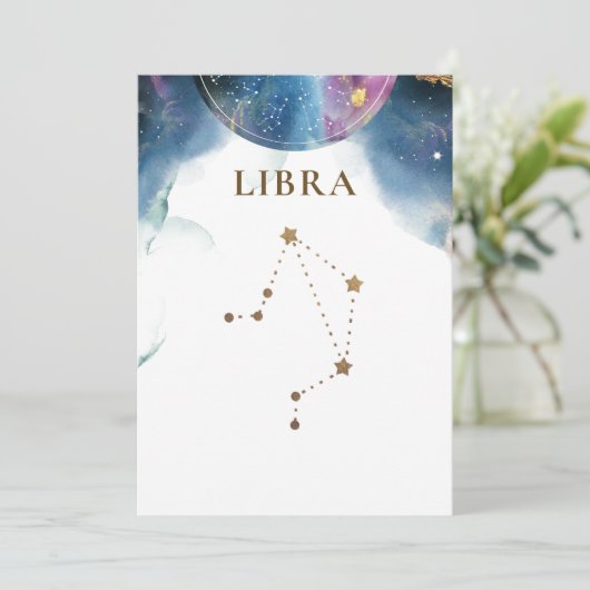 Libra Constellation, Numéro de table céleste (Debout devant)