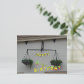 Libra Cust. Carte postale d'anniversaire (Debout devant)