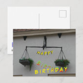 Libra Cust. Carte postale d'anniversaire (Devant / Derrière)
