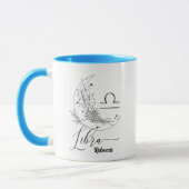 Libra Elegant - Personaliseer koffie-Mok Mok (Links)