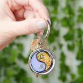 Libra en Fire Dragon Sleutelhanger (Hand)
