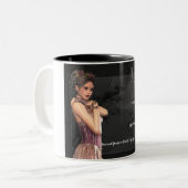 Libra Gothic Vrouw Zodiac Mok (Voorkant links)