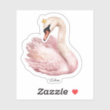 Libra Hemel Zodiac Sticker - Bloemenschal Roze