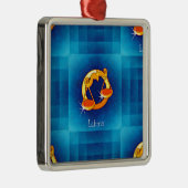 libra horoscoop metalen ornament (Rechts)