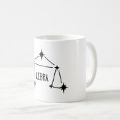 LIBRA HOROSCOPE MUG DONS POUR TOUS, CADEAU POUR AD (Devant droit)