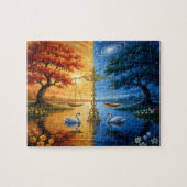 Libra Lake Equinox 110 pièces Jigsaw Puzzle (Horizontal)