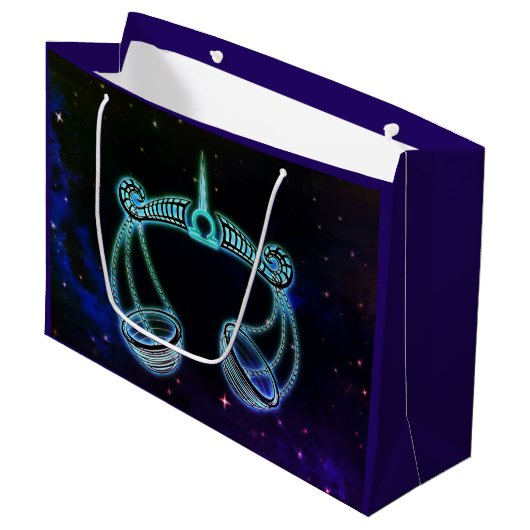 libra les écailles sac cadeau zodiac (Devant Angle)