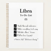 Libra - Liste des tâches (Devant)