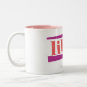 Libra LtRoze Tweekleurige Koffiemok (Links)